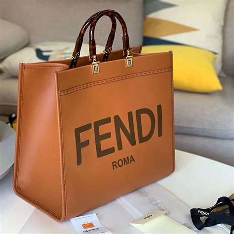 bolsa fendi sunshine|Fendi leather handbags.